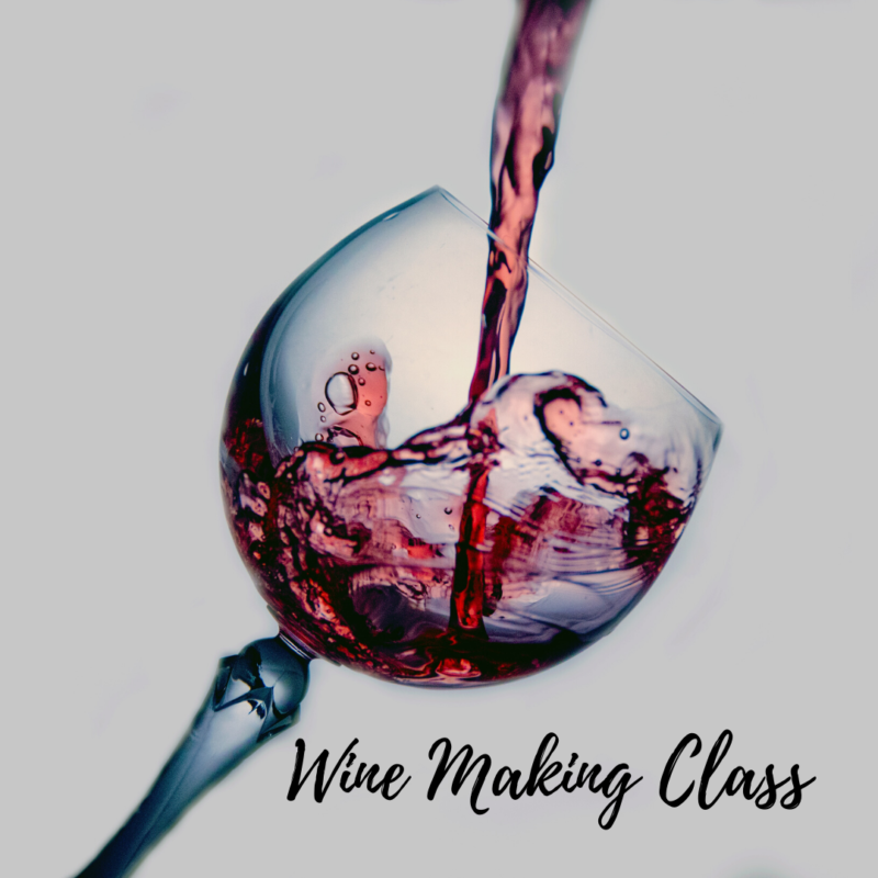 Wine Making Class FULL Stoney Creek Farm